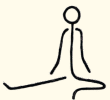 Yogaøvelsen Lille Bølge af Philipp Shober